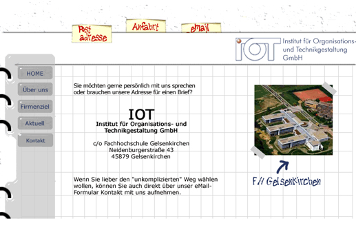 Website Institut IOT
